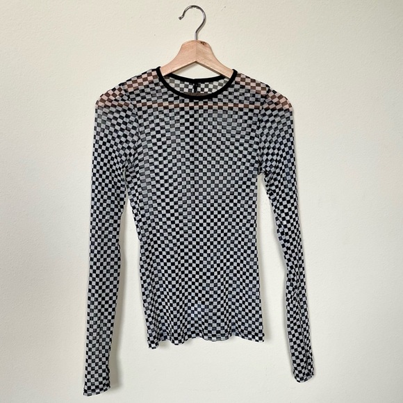 Enza Costa Tops - Enza Costa Mesh Blouse